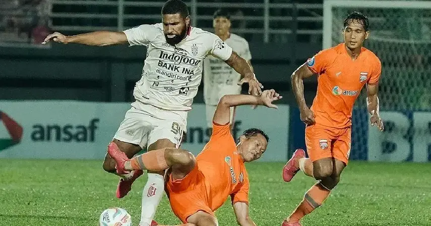 Jalannya Pertandingan Borneo FC vs Bali United