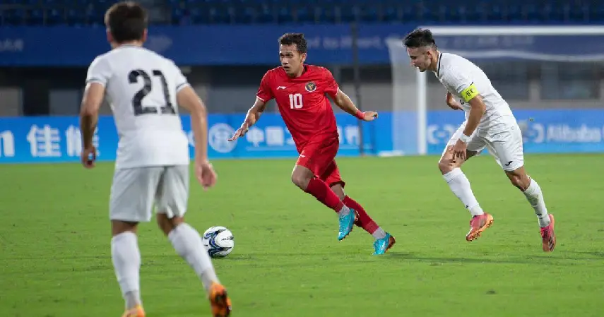 Jalannya Pertandingan Indonesia vs Kirgistan