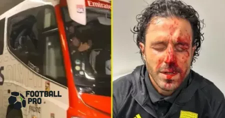 Bus Lyon Diserang Fans Marseille, Sang Pelatih Terluka!