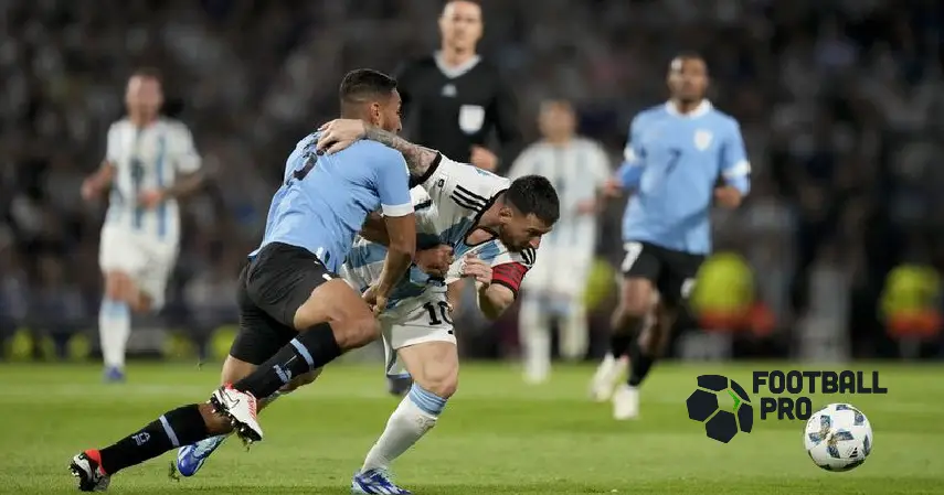 Jalannya Pertandingan Argentina vs Uruguay