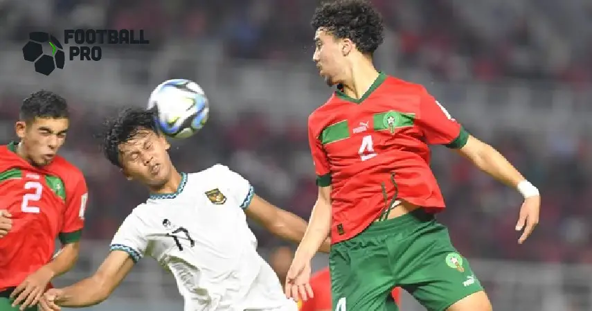 Jalannya Pertandingan Maroko U17 vs Indonesia U17